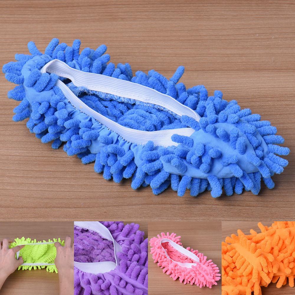 Dust Cleaning Mop Slippers